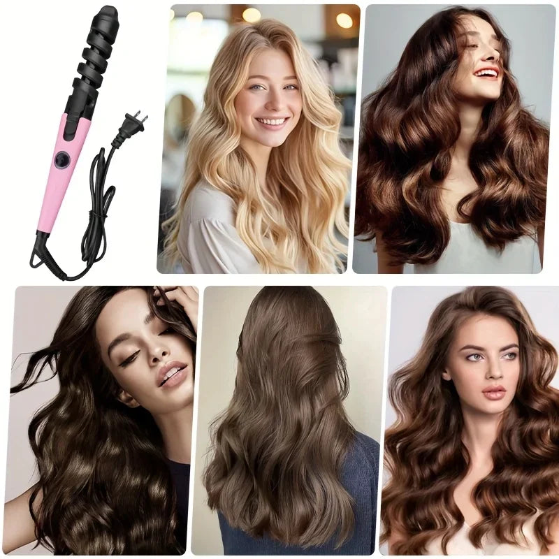 Automatic Curling Iron,Hair Straightener And Curling 2 In 1,New Self Curling Iron, Hair Styling,Perfect Holiday Gift For Women